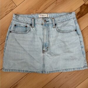 Abrocrombie Light Blue Denim Skirt